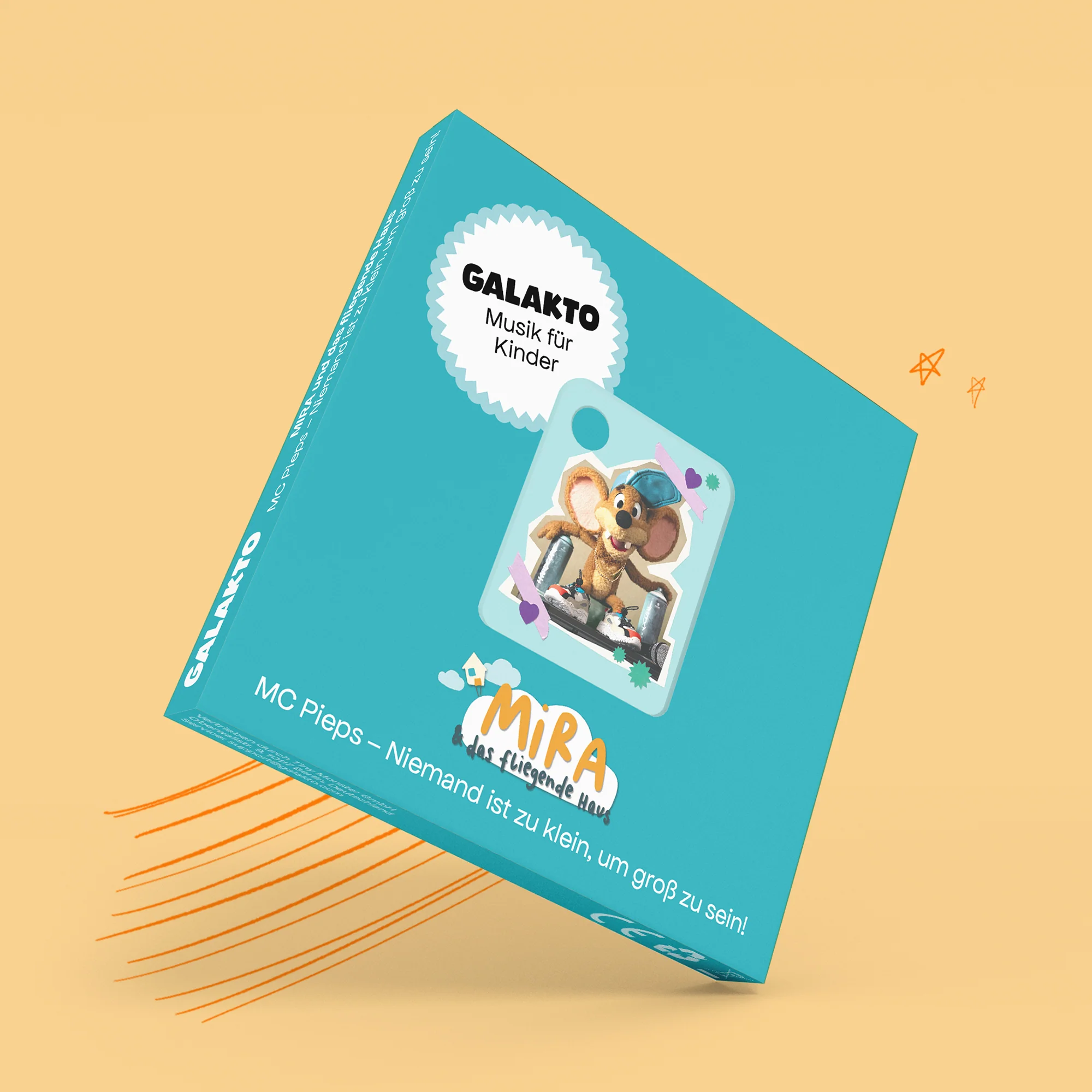 MC Pieps Album Galakto Token - Niemand ist zu klein, um groß zu sein! - Image 4